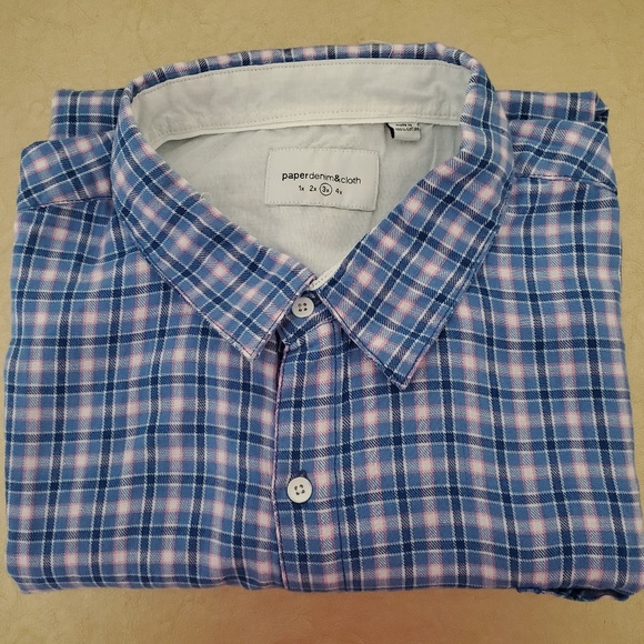 Paper Denim Cloth Mens Shirt 